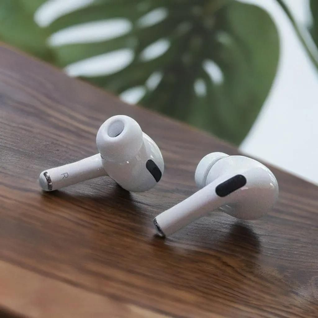 smart wireless earbuds with lcd touch screen