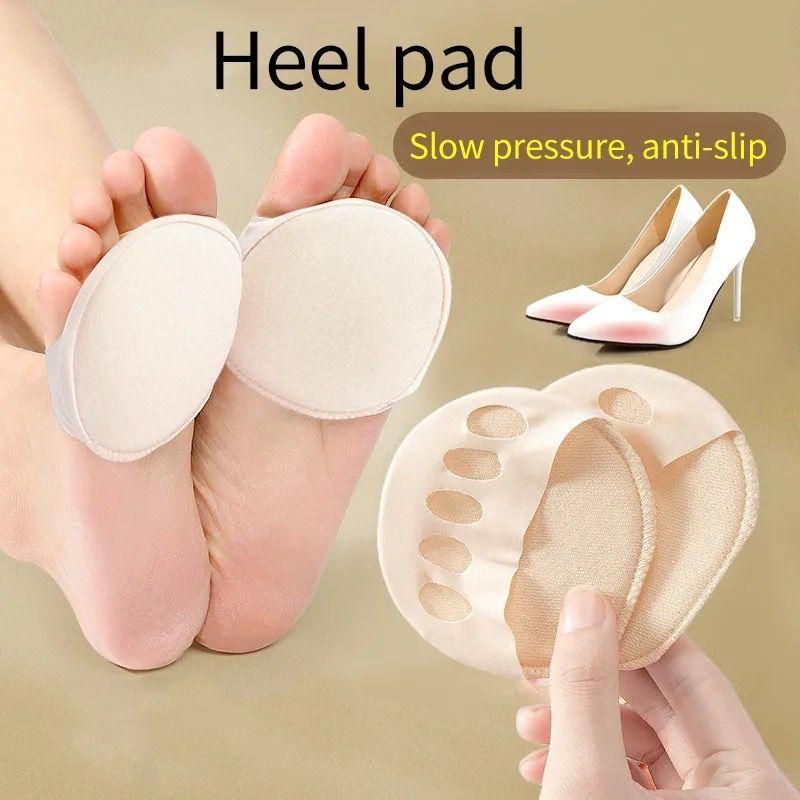 high heel cushion inserts fabric forefoot pads (pair of 2)