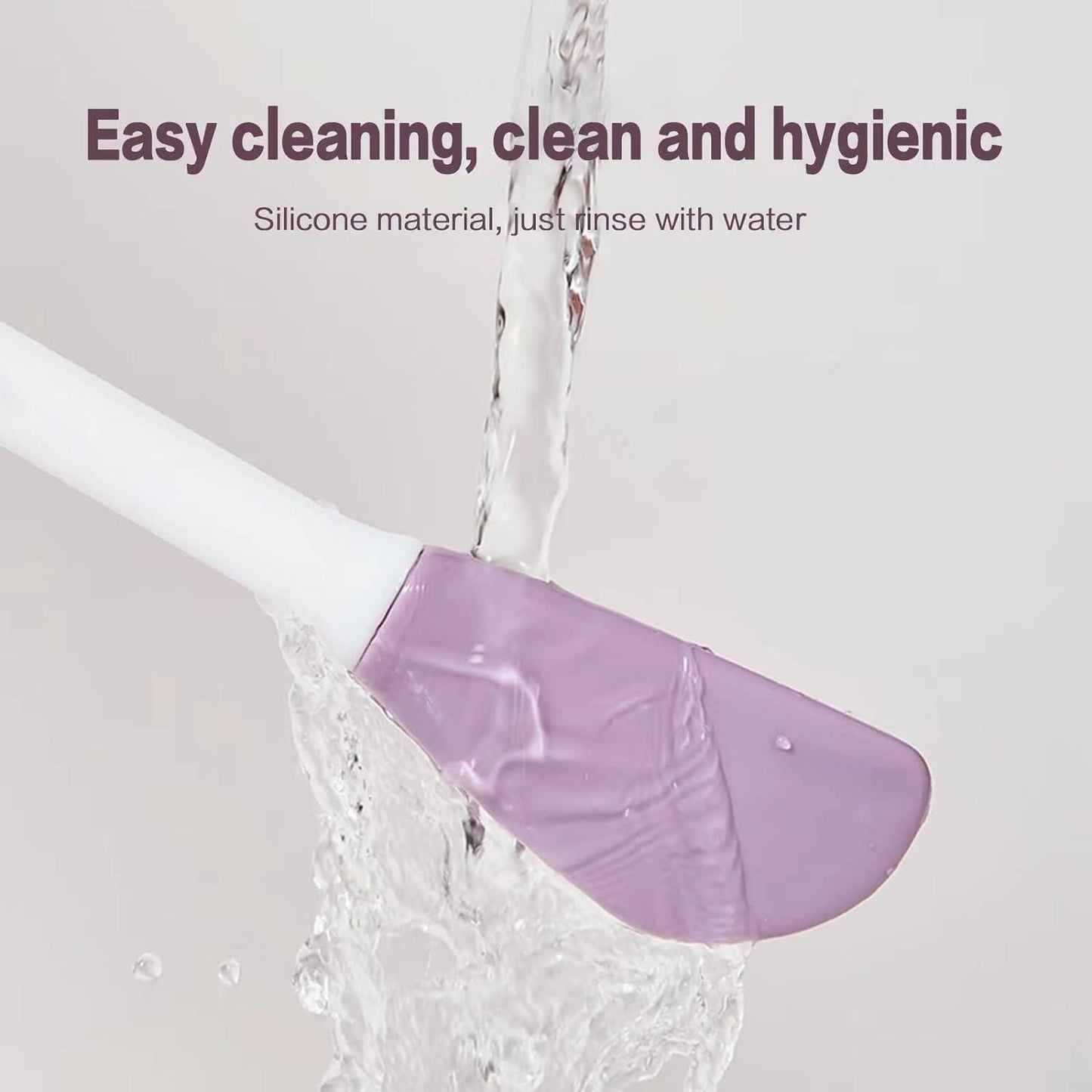 silicone face mask brush applicator