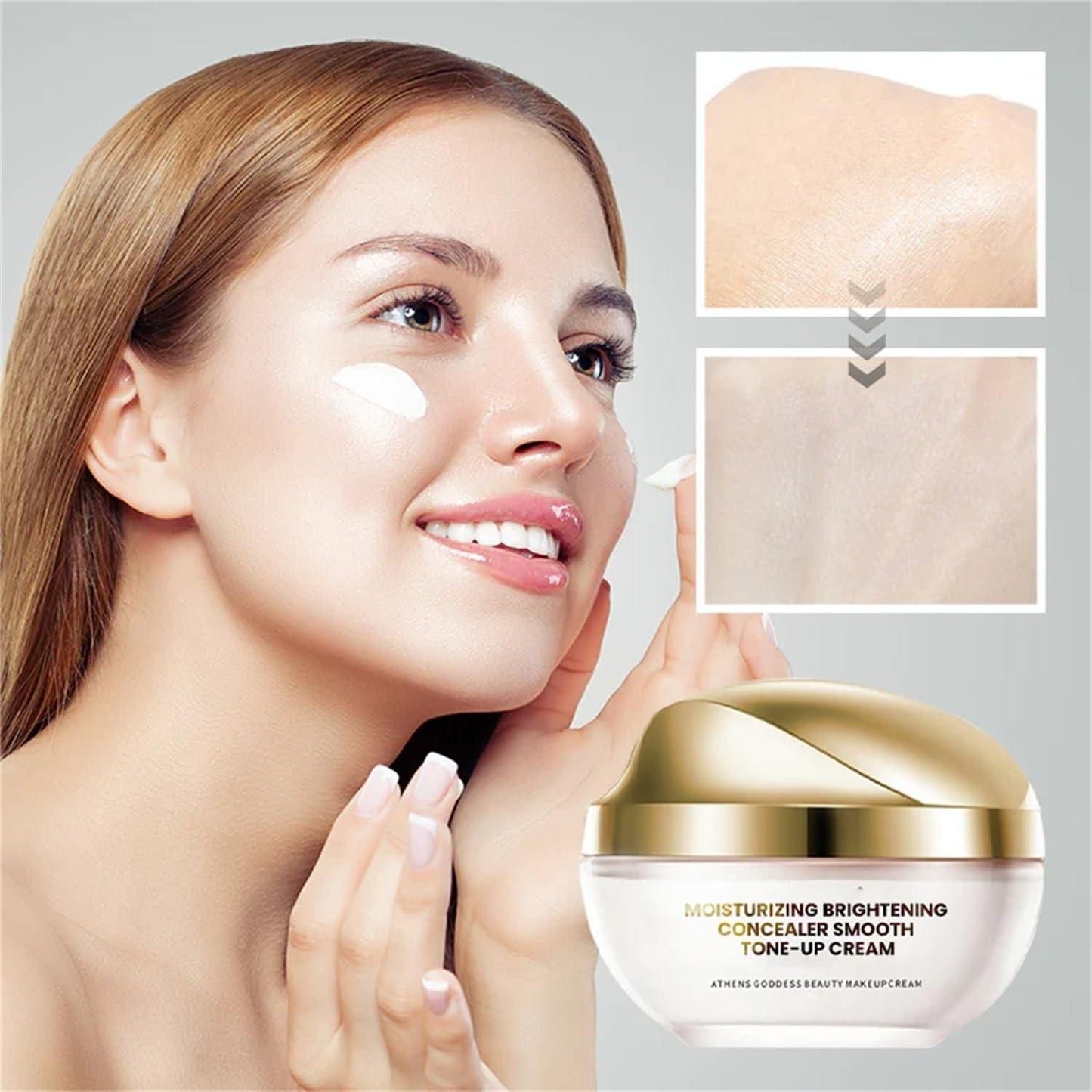 moisturizing brightening concealer smooth tone up cream