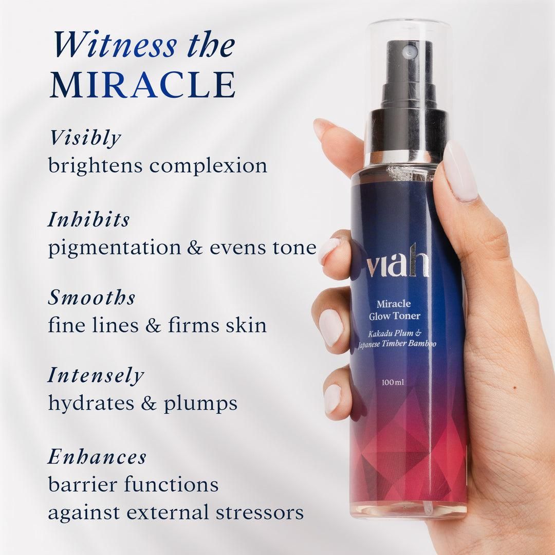 viah miracle glow toner