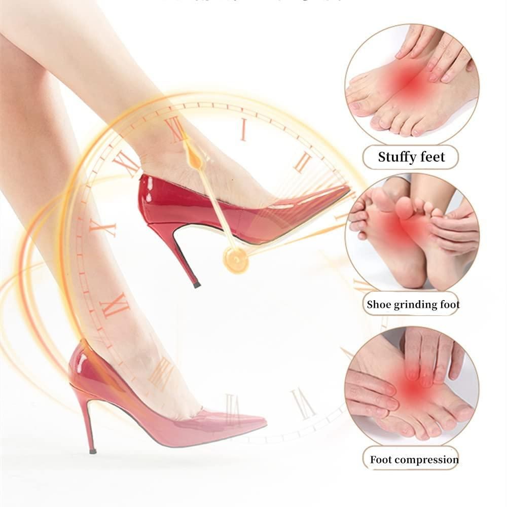 high heel cushion inserts fabric forefoot pads (pair of 2)