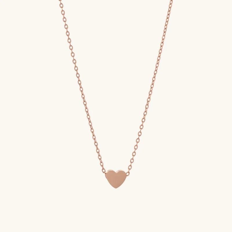 paris heart necklace