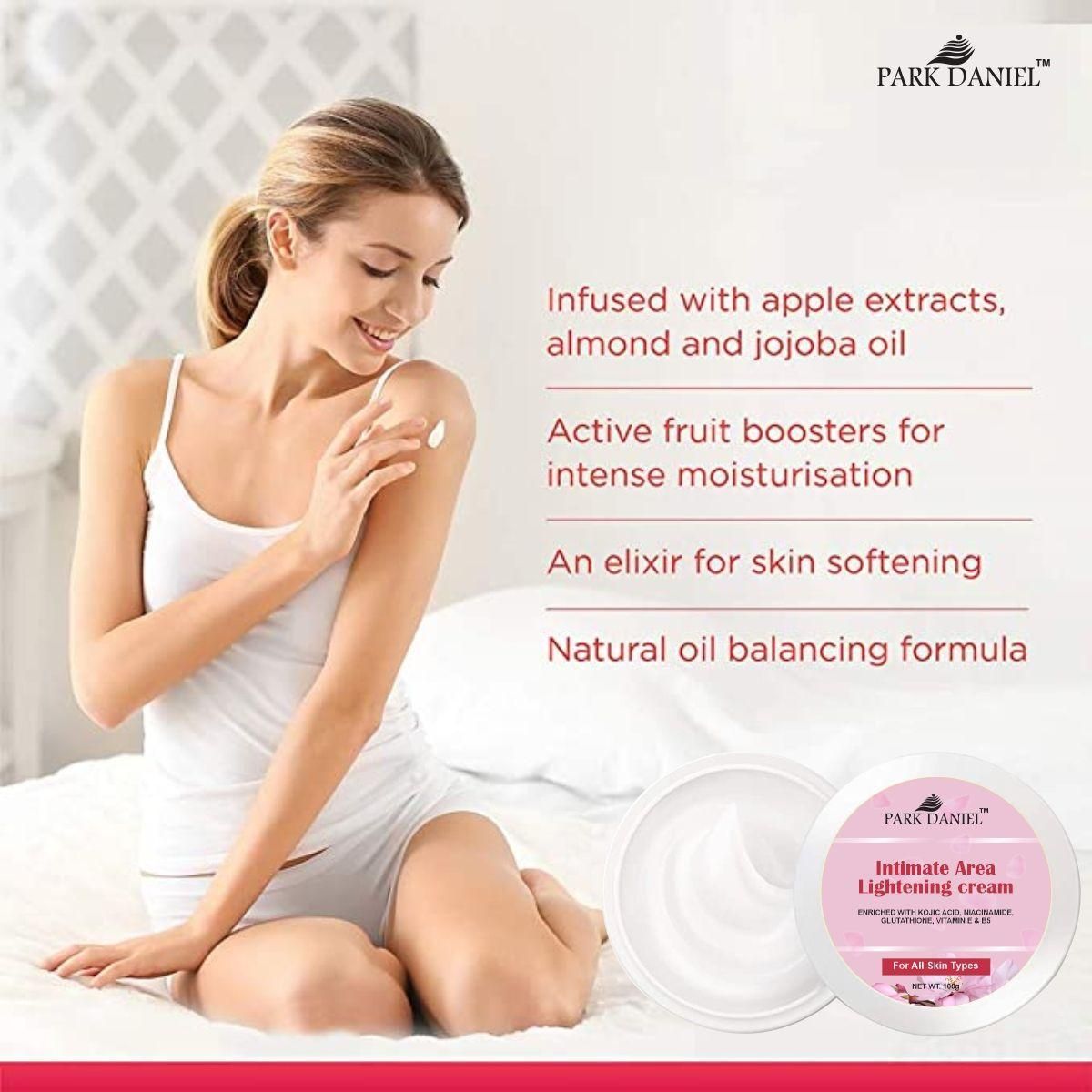 intimate area lightening cream