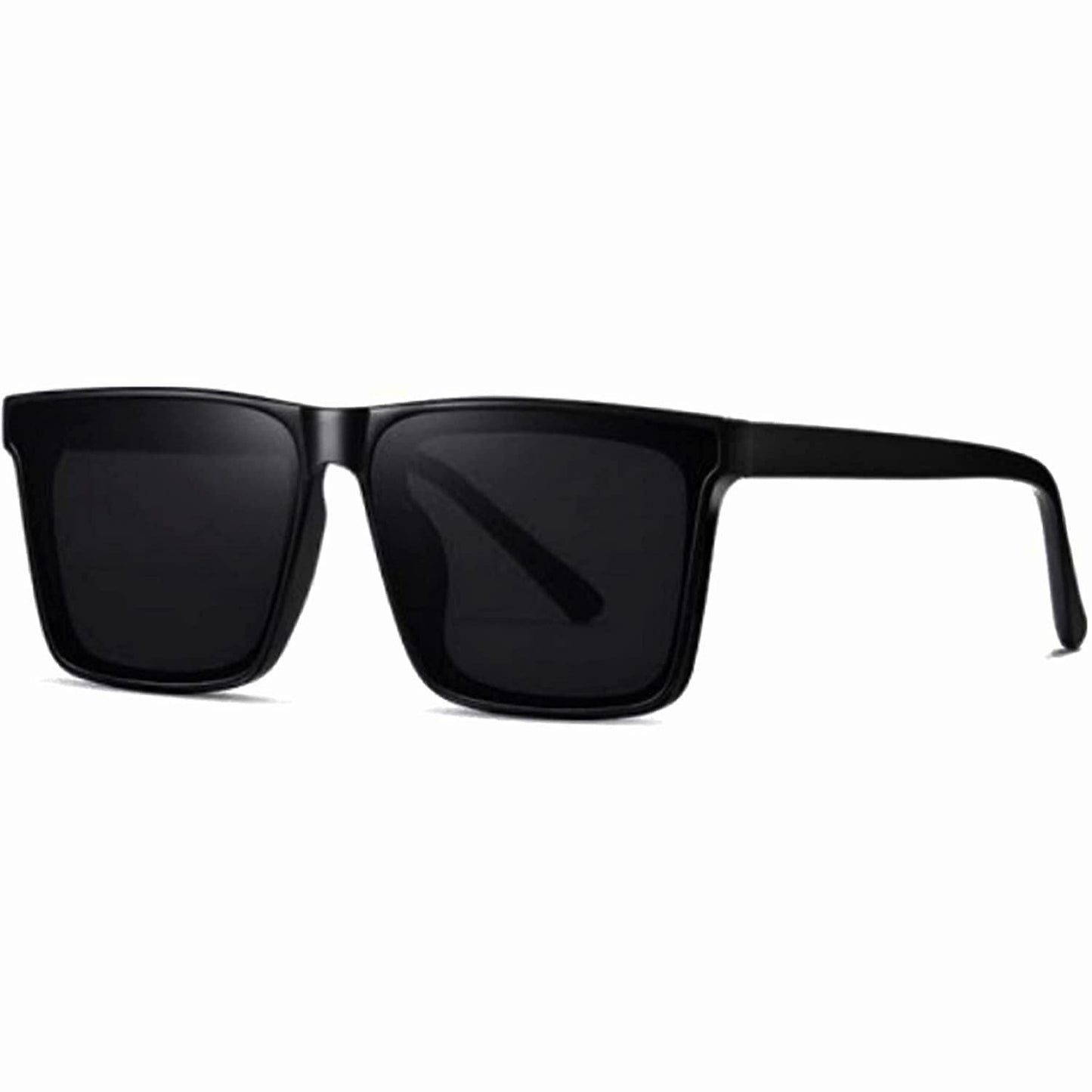 polarized retro square sunglasses