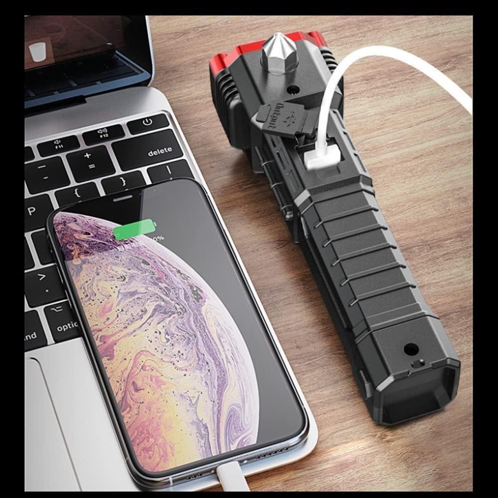 multifunctional work portable led flashlight