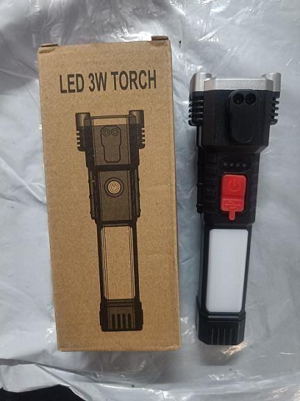 multifunctional work portable led flashlight