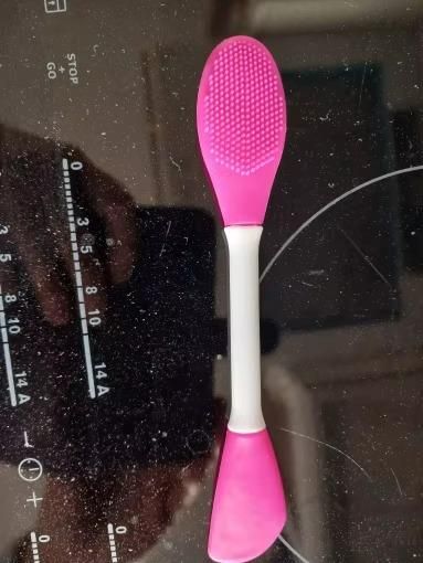 silicone face mask brush applicator
