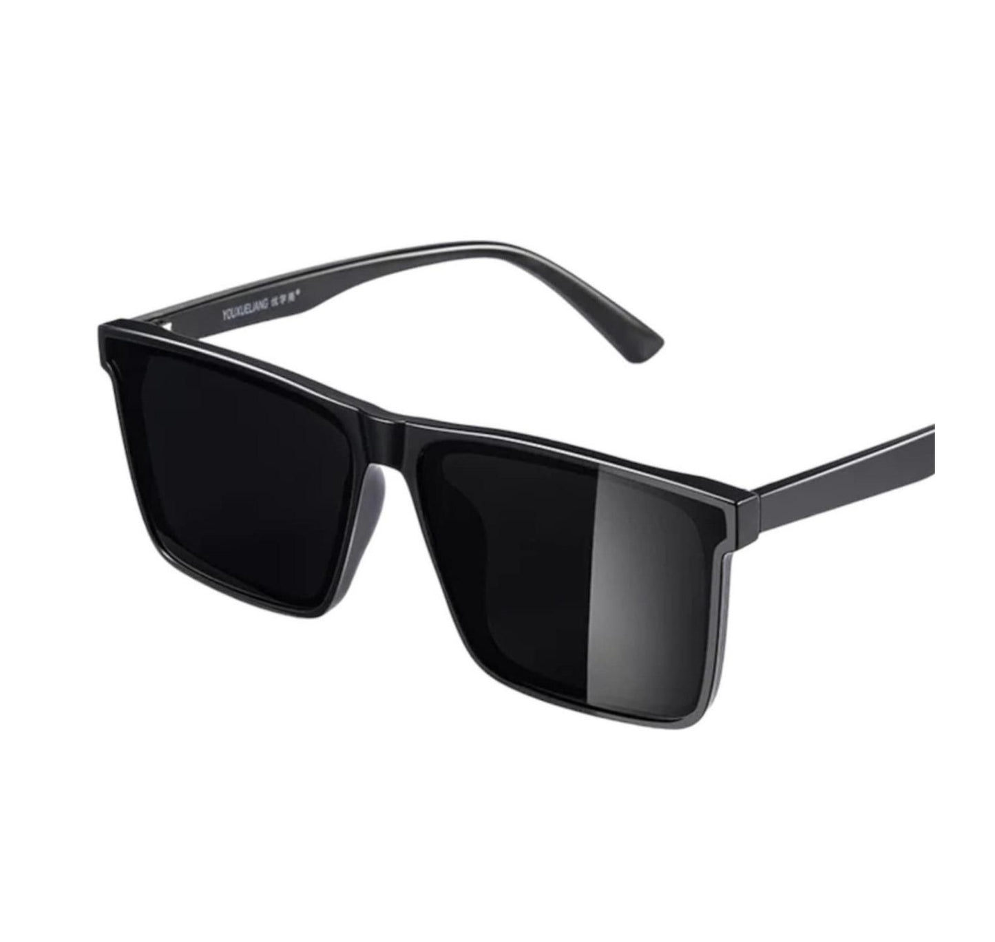 polarized retro square sunglasses