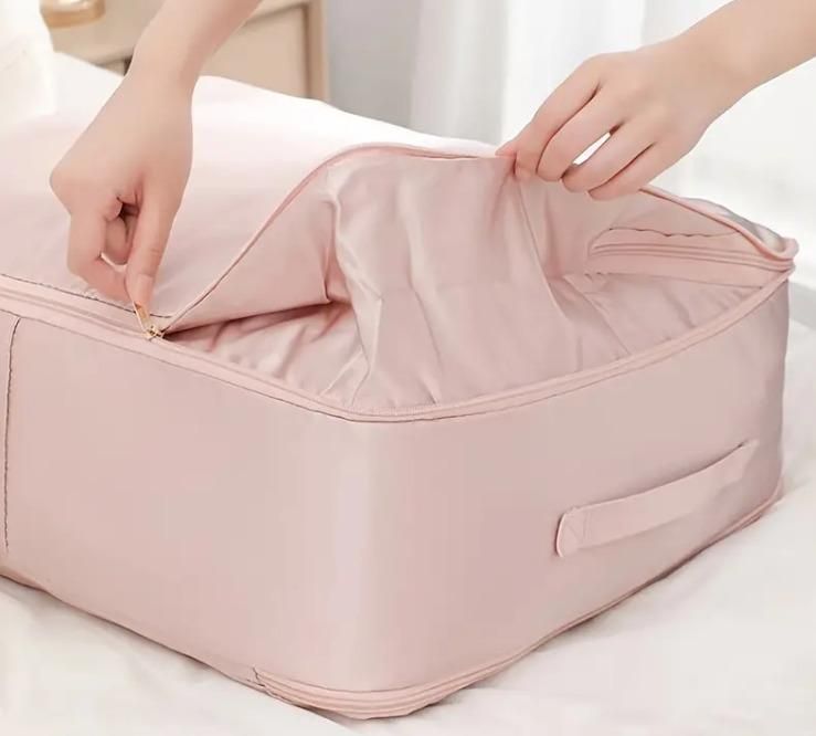 storage space saving self compression organizer