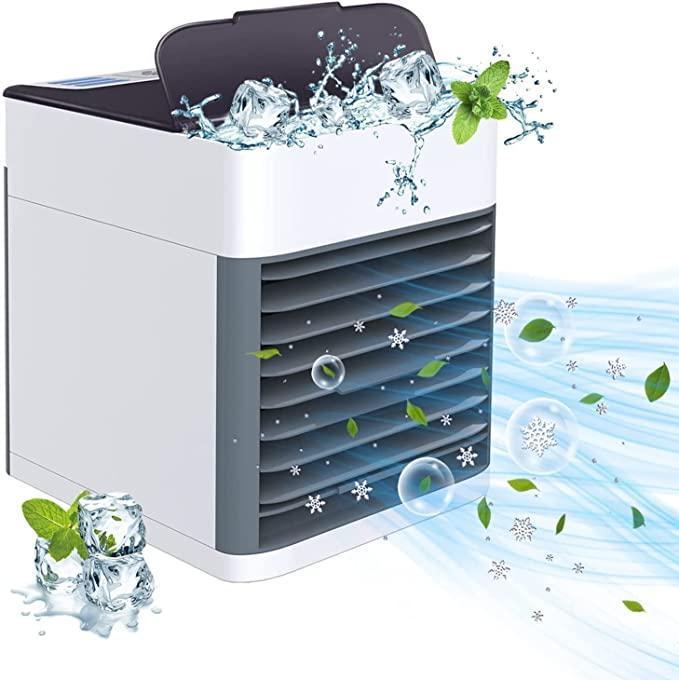 portable mini air conditioner small size 500ml water tank usb powered