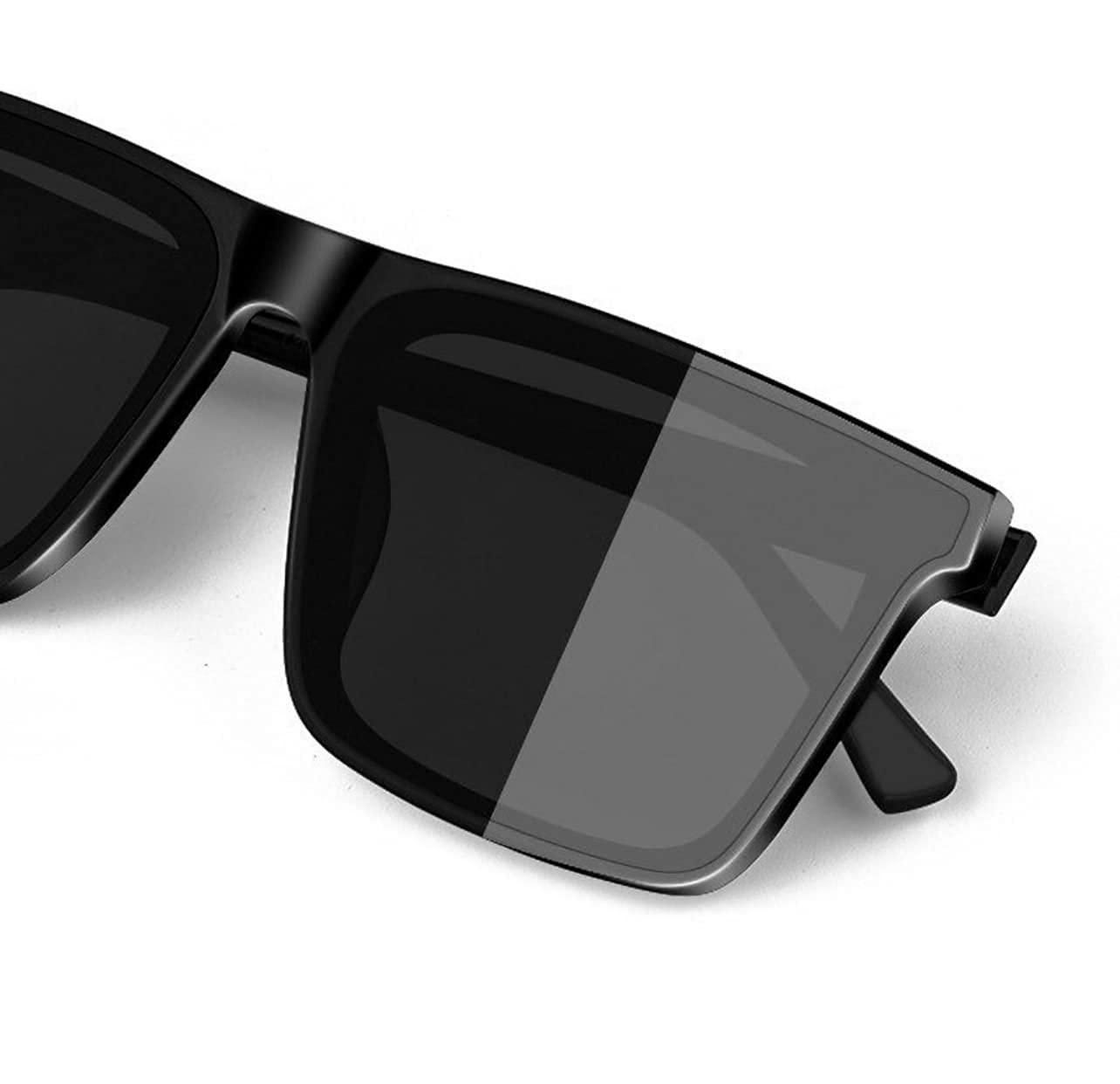 polarized retro square sunglasses