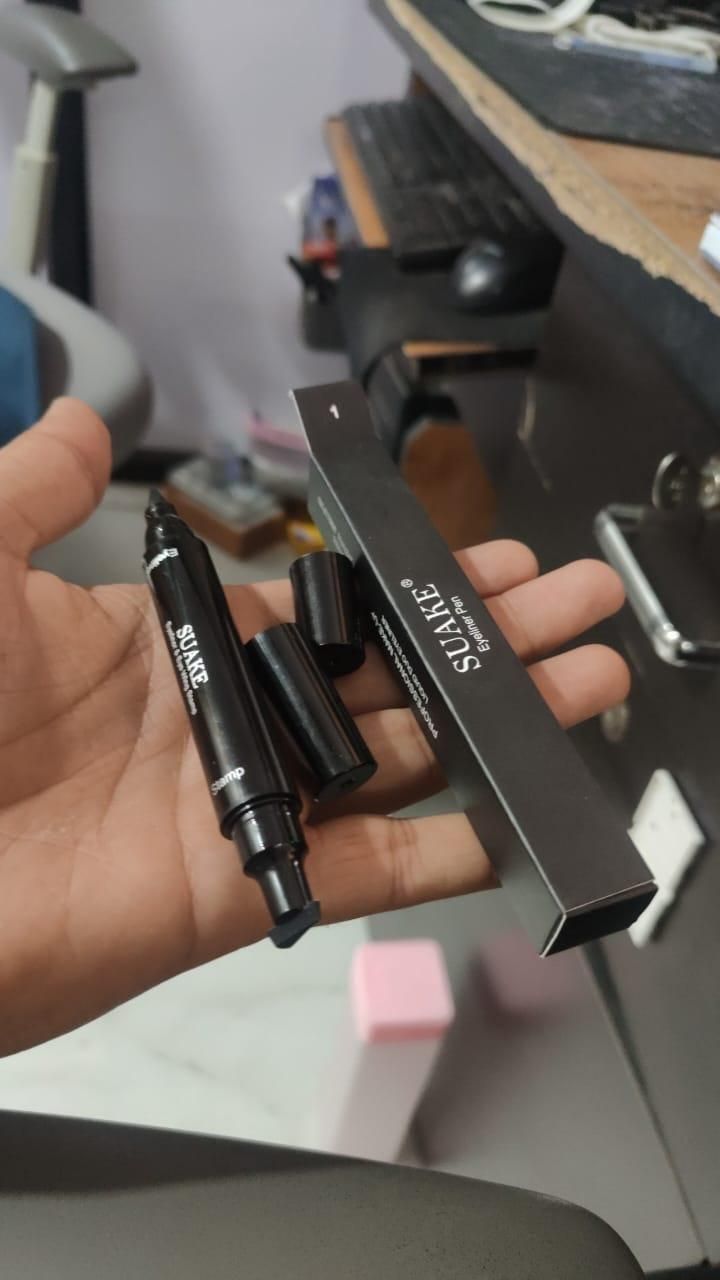 eye liner & eye wing stamp