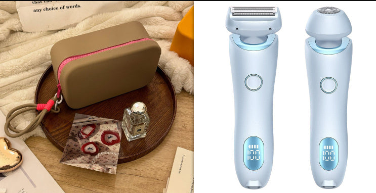 2 in 1 hair removal epilator usb rechargeable trimmer