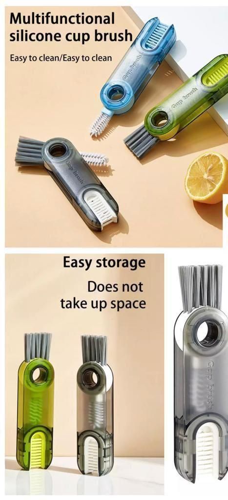 3 in 1 multifunctional cleaning brush