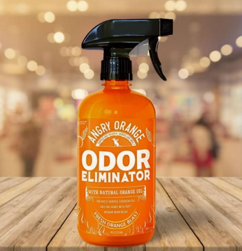 abgry orange odor eliminator pet spray bottle 250ml