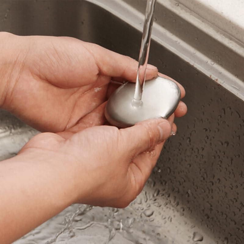 stainless steel soap - odor remover hand bar
