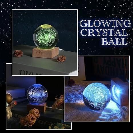 3d crystal lamp ball(assorted design)