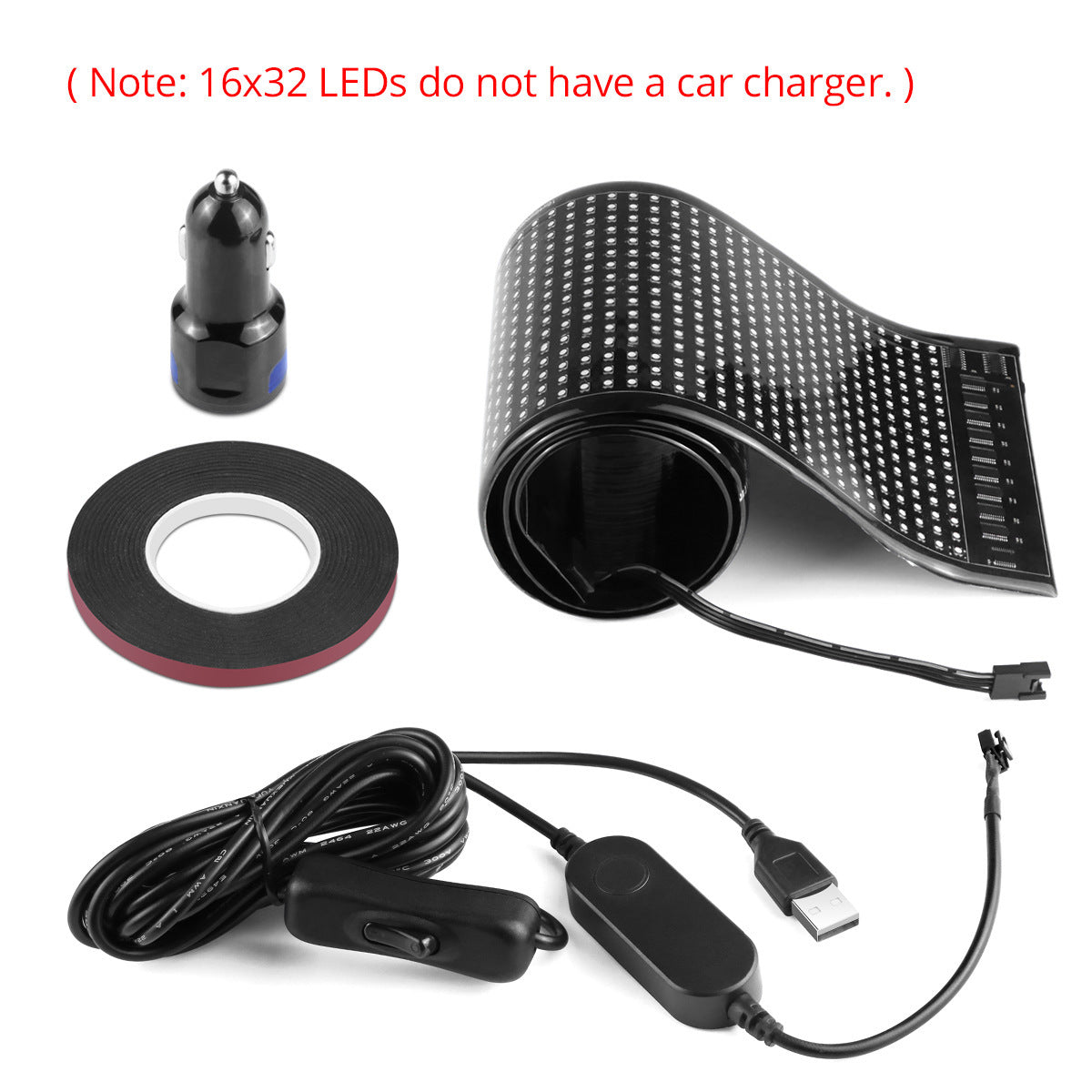 usb programmable led pixel matrix soft screen