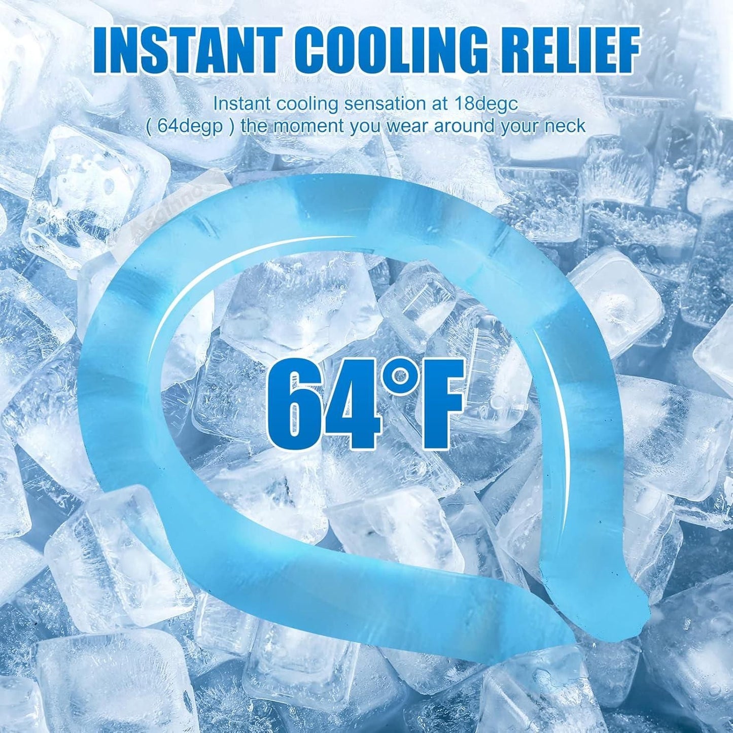 reusable neck cooling wraps tube