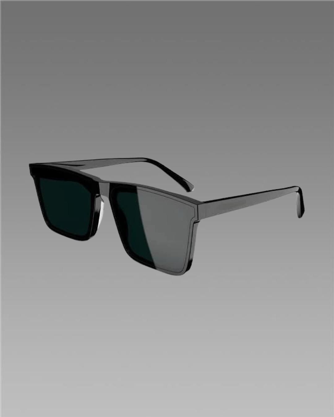 polarized retro square sunglasses