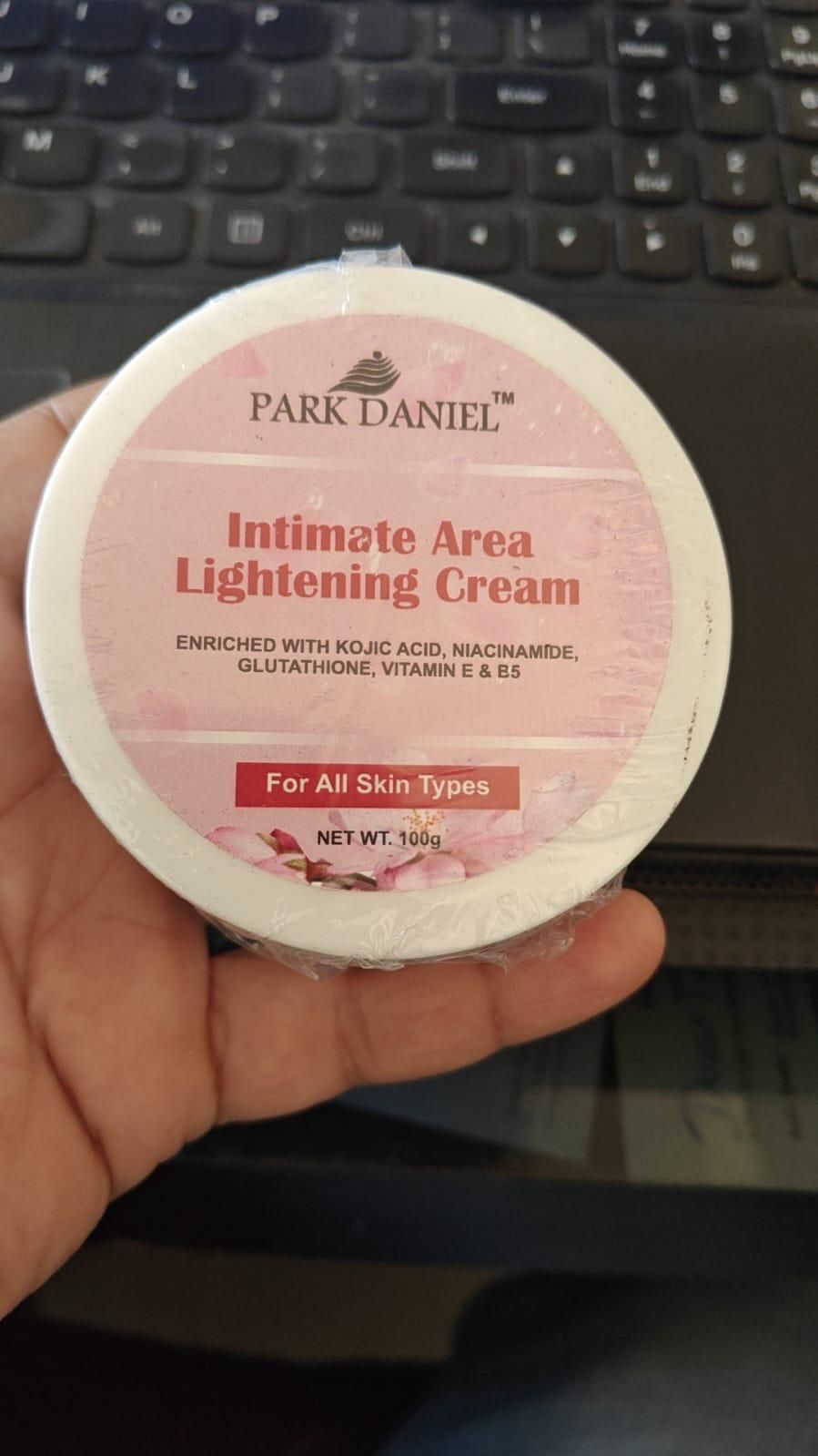 intimate area lightening cream