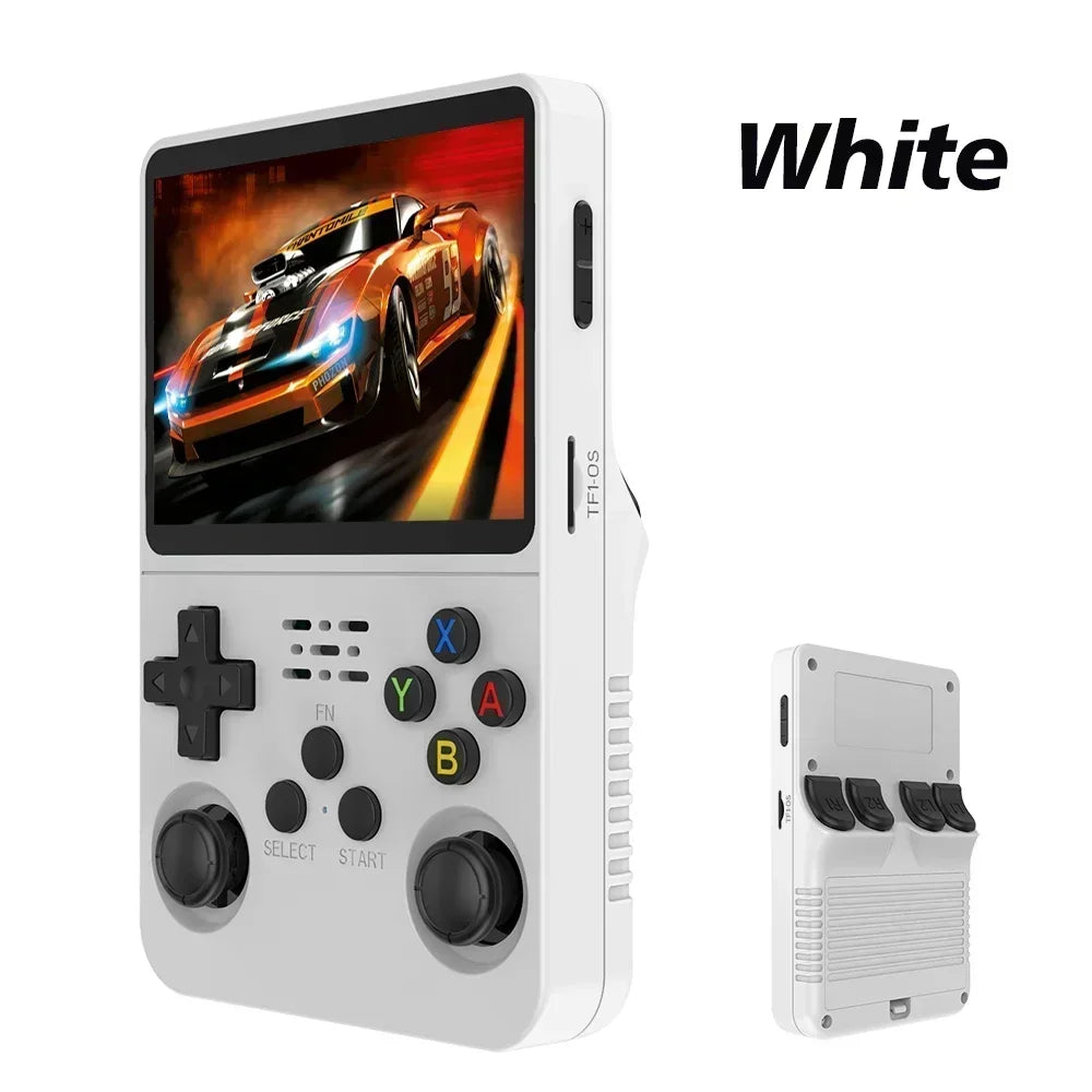 new r36s retro handheld game console linux system 3.5 inch ips screen portable pocket video player 64gb 128gb games kid gift