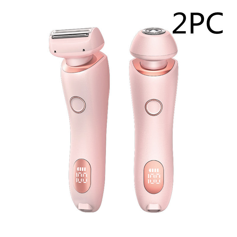 2 in 1 hair removal epilator usb rechargeable trimmer