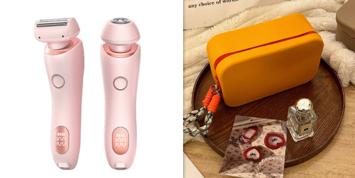 2 in 1 Hair Removal Epilator USB Rechargeable Trimmer