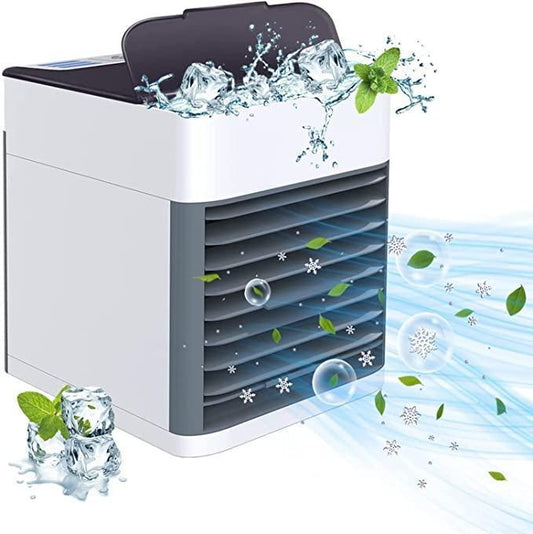Portable Mini Air Conditioner Small Size 500ML Water Tank USB Powered