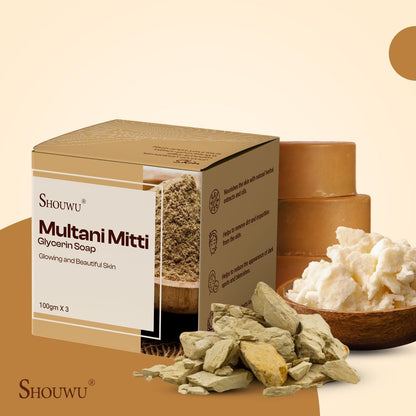 Shoumu Multani Mitti Glycerin Soap