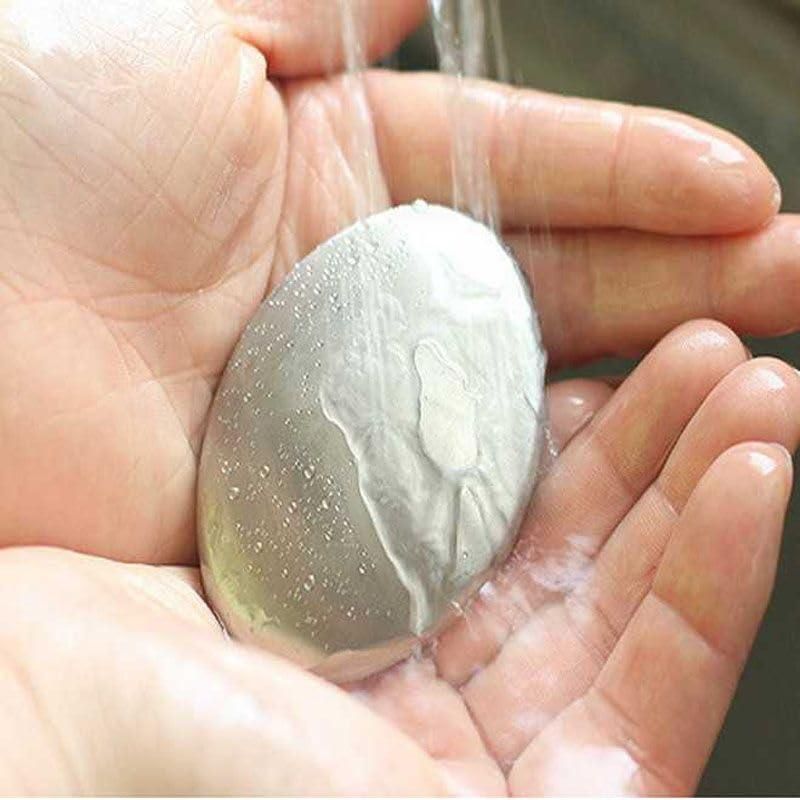 stainless steel soap - odor remover hand bar