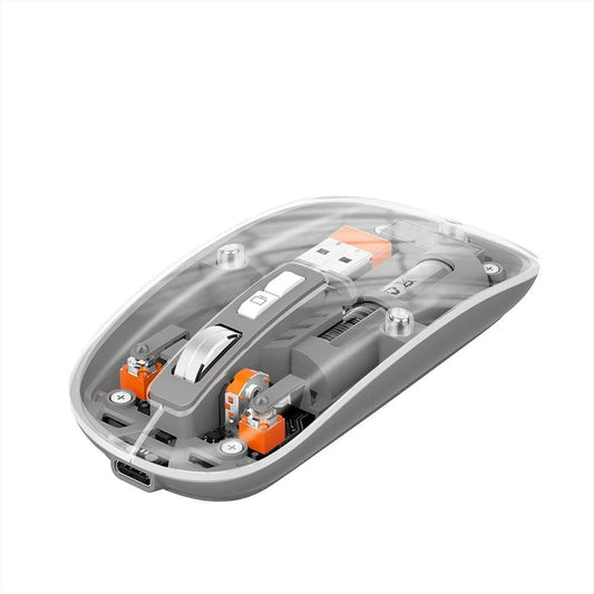 Rechargeable Transparent Mouse (AI Design)
