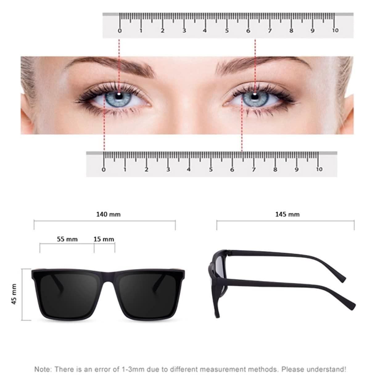 polarized retro square sunglasses
