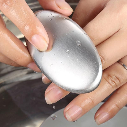 Stainless Steel Soap - Odor Remover Hand Bar