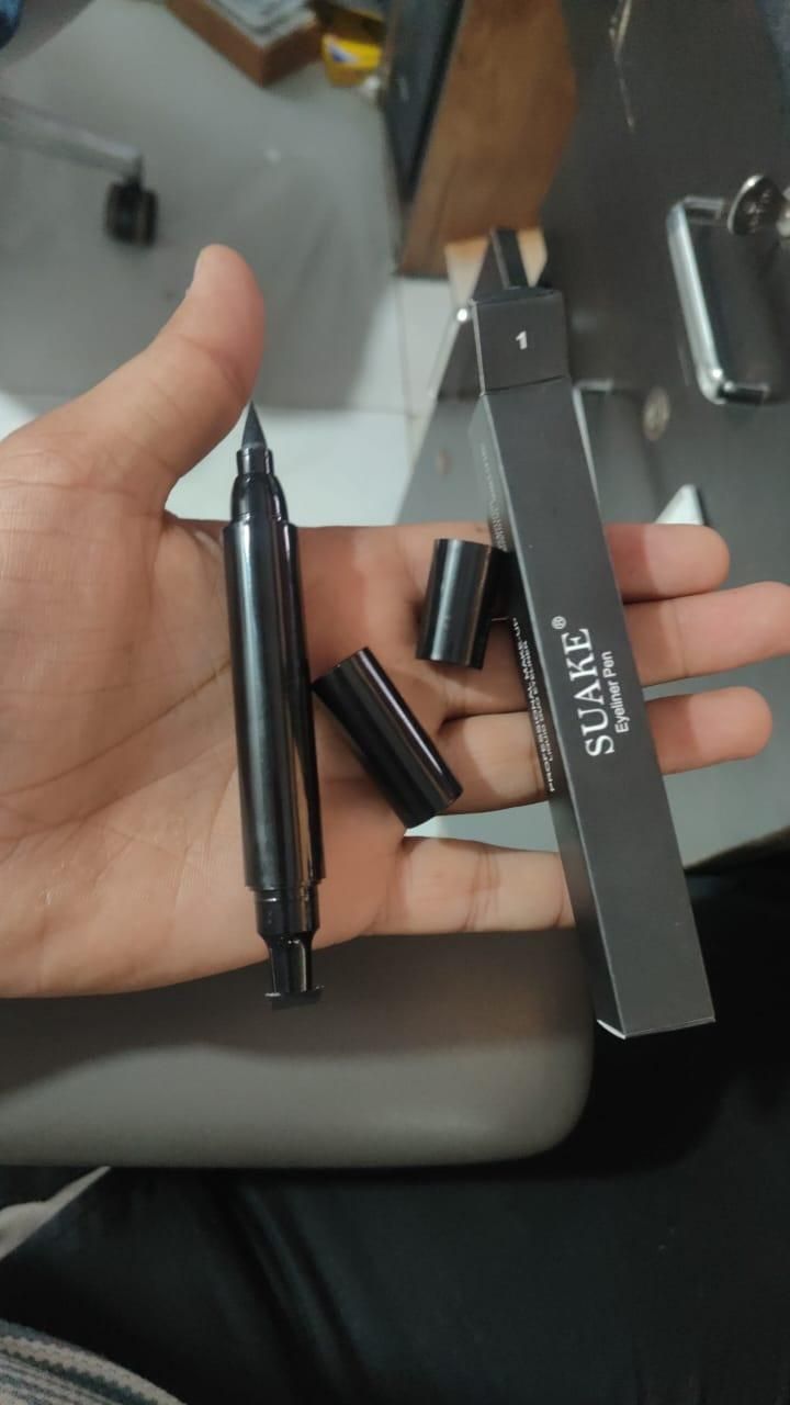 eye liner & eye wing stamp